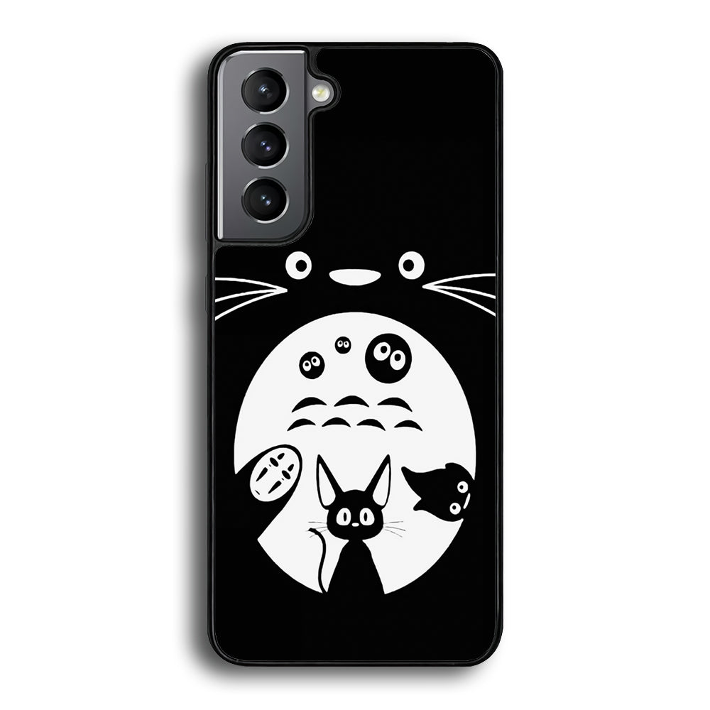 Totoro And Friends Silhouette Art Samsung Galaxy S21 Case