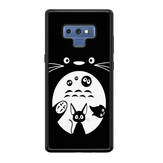 Totoro And Friends Silhouette Art Samsung Galaxy Note 9 Case
