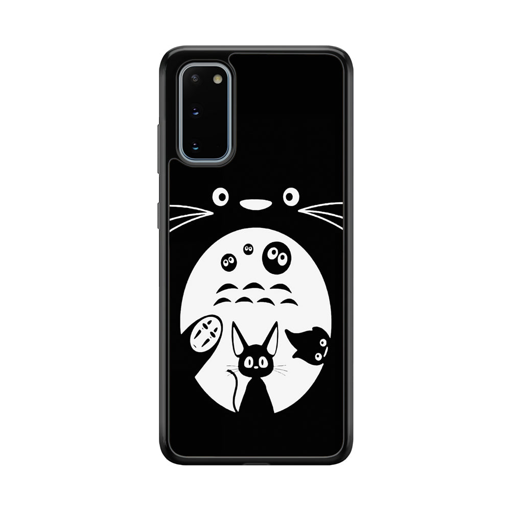 Totoro And Friends Silhouette Art Samsung Galaxy S20 Case