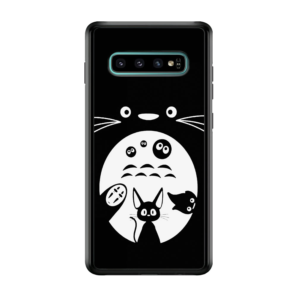 Totoro And Friends Silhouette Art Samsung Galaxy S10 Plus Case