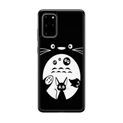 Totoro And Friends Silhouette Art Samsung Galaxy S20 Plus Case