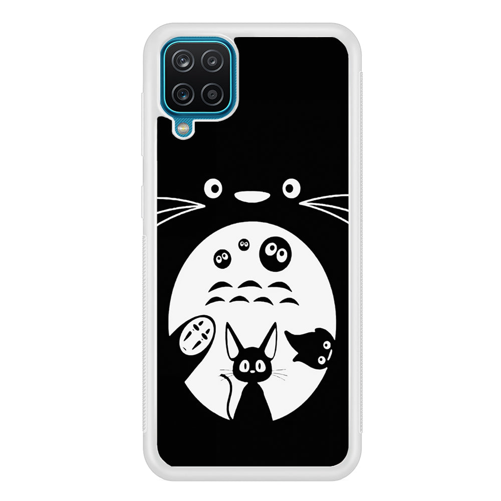 Totoro And Friends Silhouette Art Samsung Galaxy A12 Case