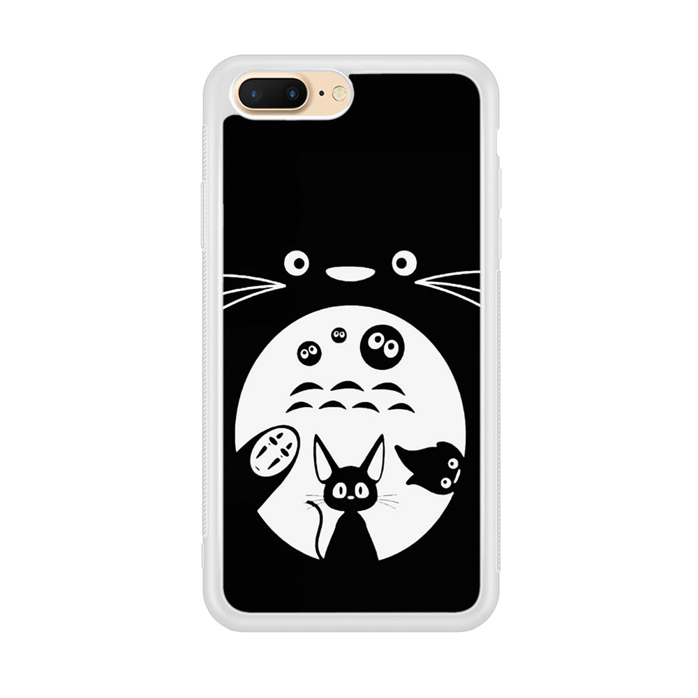 Totoro And Friends Silhouette Art iPhone 7 Plus Case