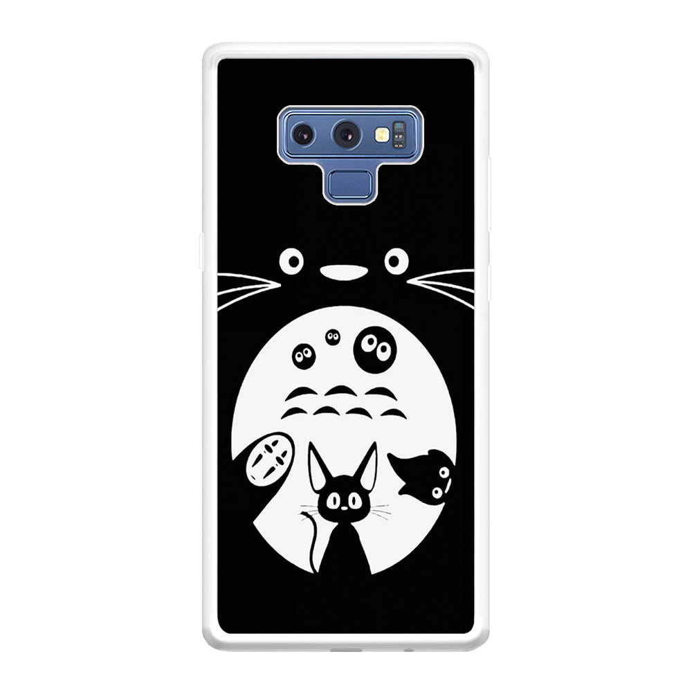 Totoro And Friends Silhouette Art Samsung Galaxy Note 9 Case