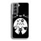 Totoro And Friends Silhouette Art Samsung Galaxy S21 Case