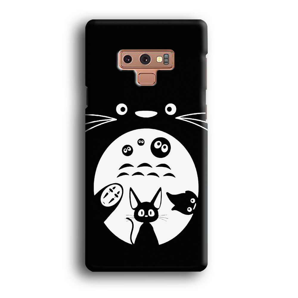 Totoro And Friends Silhouette Art Samsung Galaxy Note 9 Case