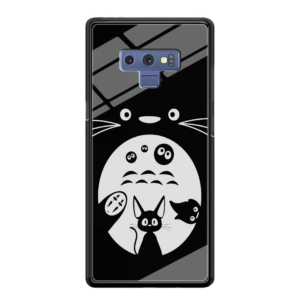 Totoro And Friends Silhouette Art Samsung Galaxy Note 9 Case