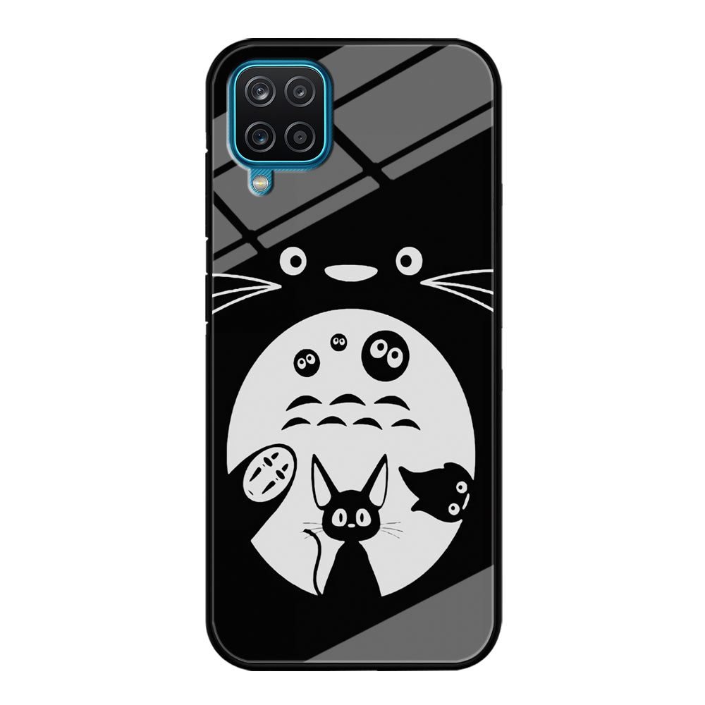 Totoro And Friends Silhouette Art Samsung Galaxy A12 Case