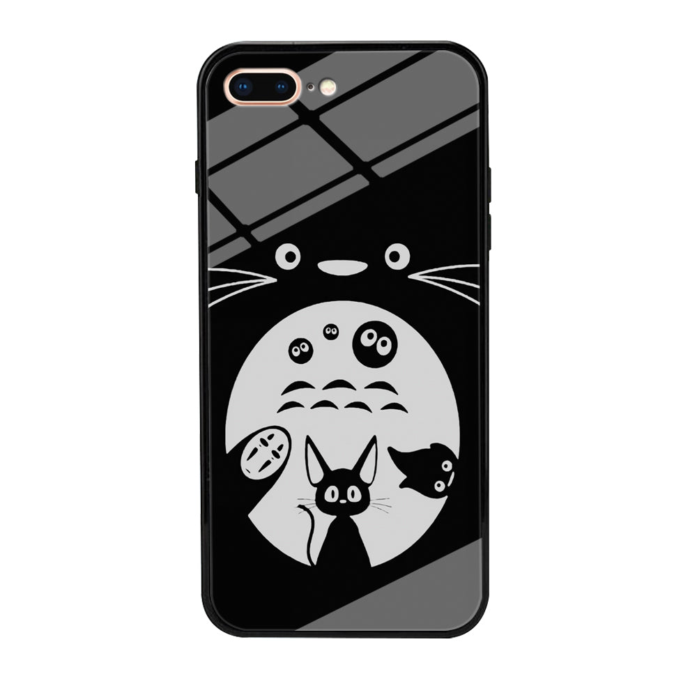 Totoro And Friends Silhouette Art iPhone 7 Plus Case