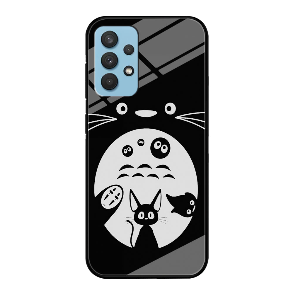 Totoro And Friends Silhouette Art Samsung Galaxy A32 Case