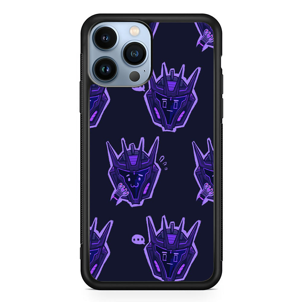 Transformers Navy Doodle iPhone 15 Pro Max Case