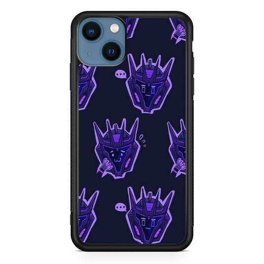 Transformers Navy Doodle iPhone 15 Plus Case
