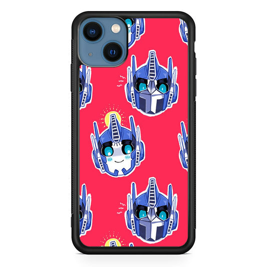 Transformers Red Doodle iPhone 15 Case