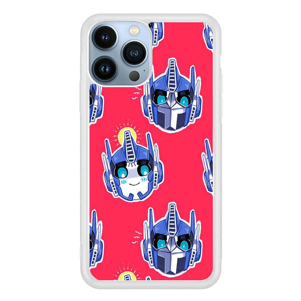 Transformers Red Doodle iPhone 14 Pro Case