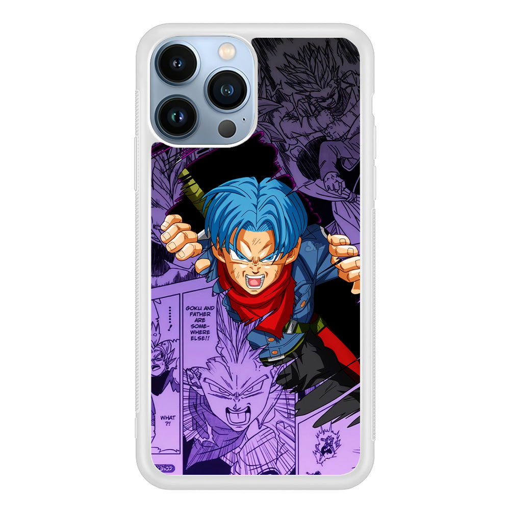 Trunks Dragonball Character iPhone 15 Pro Case