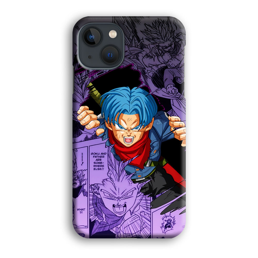 Trunks Dragonball Character iPhone 15 Case
