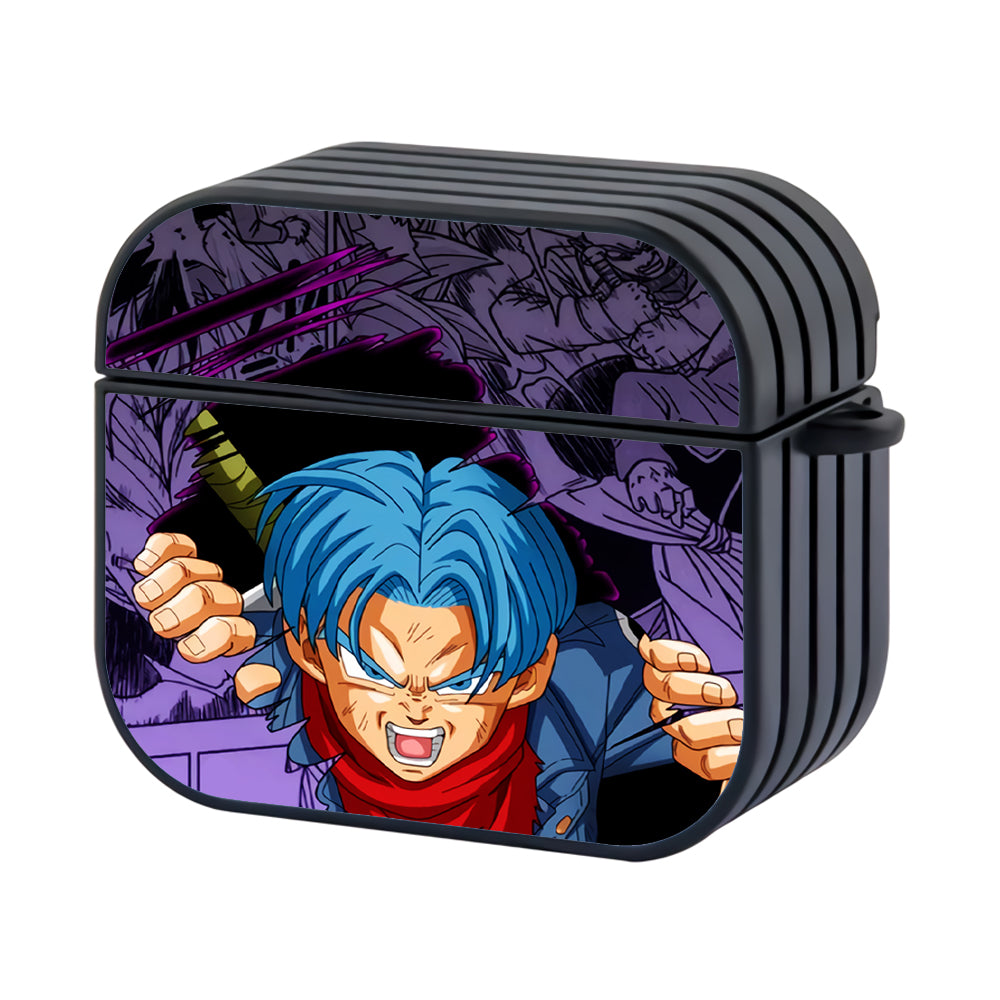 Trunks Dragonball Comic Hard Plastic Case Cover For Apple Airpods 3