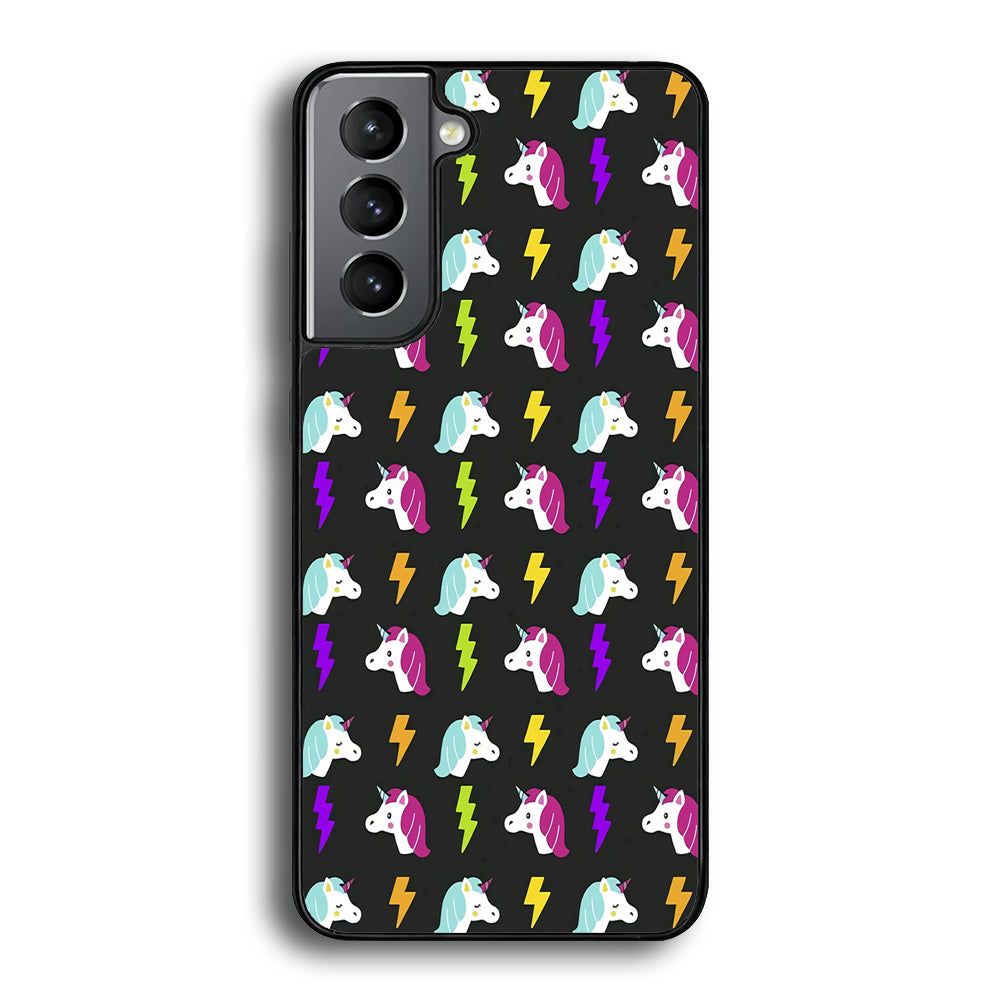 Unicorn Flash Grey Samsung Galaxy S23 Plus Case - Ezzystore