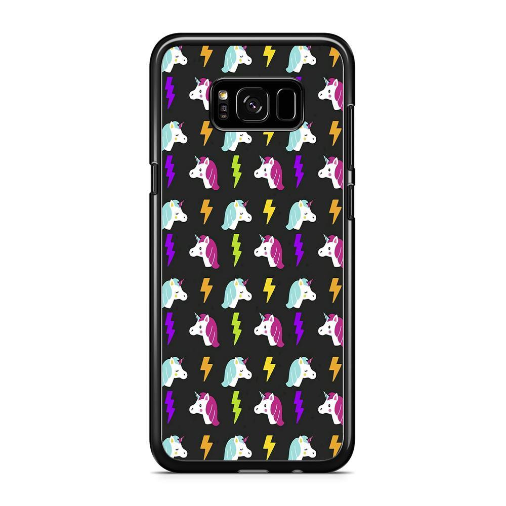 Unicorn Flash Grey Samsung Galaxy S8 Case