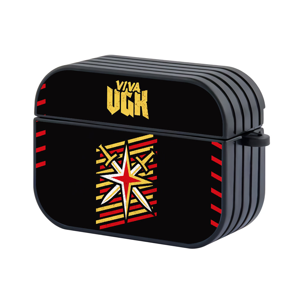 Vegas Golden Knight Viva VGK Hard Plastic Case Cover For Apple Airpods Pro 2 - Ezzystore