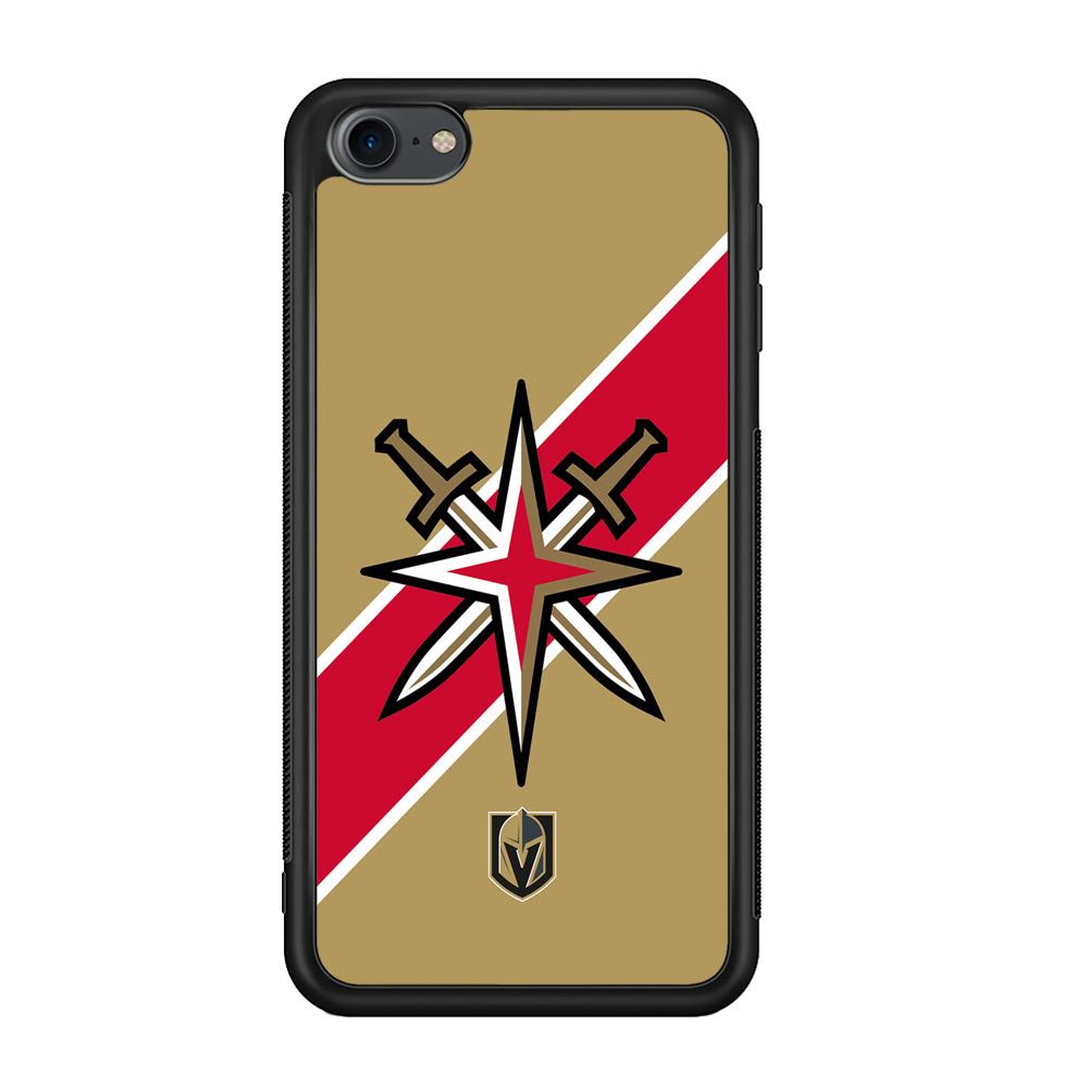 Vegas Golden Knights Red Stripe iPod Touch 6 Case - Ezzystore