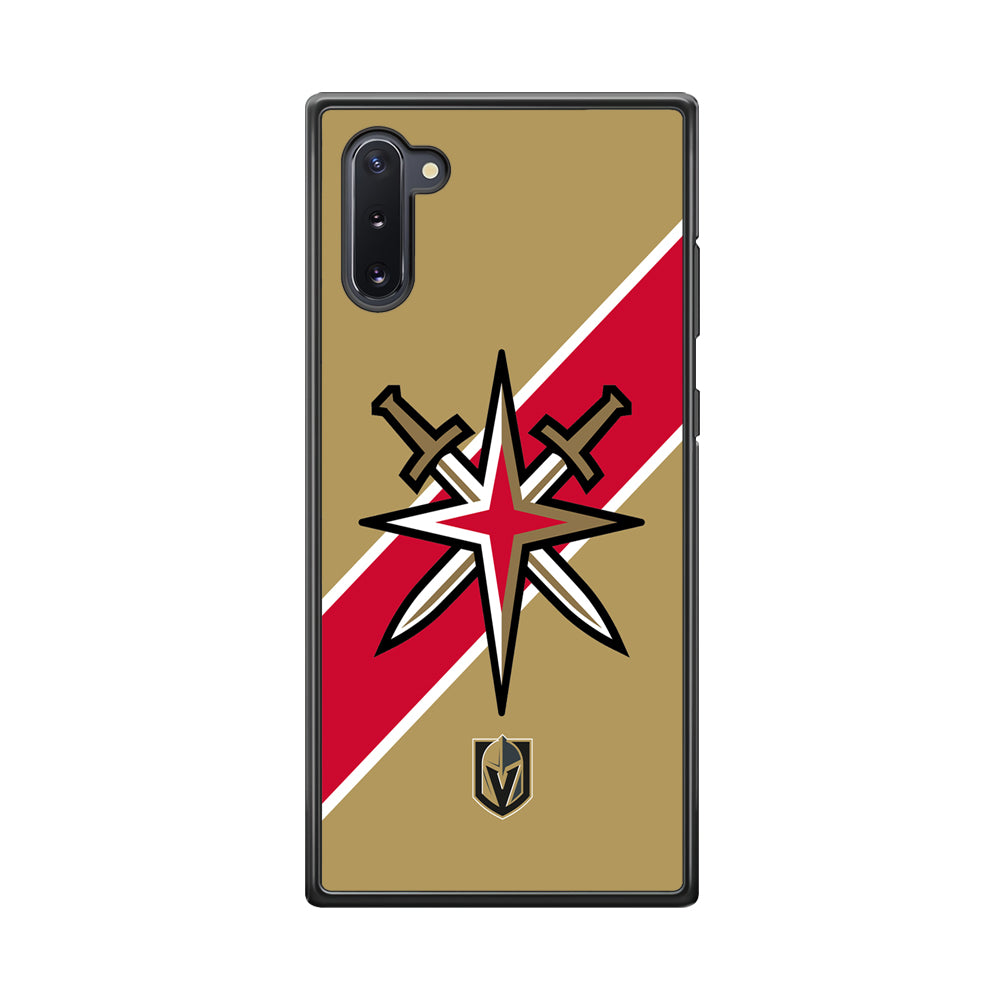 Vegas Golden Knights Red Stripe Samsung Galaxy Note 10 Case