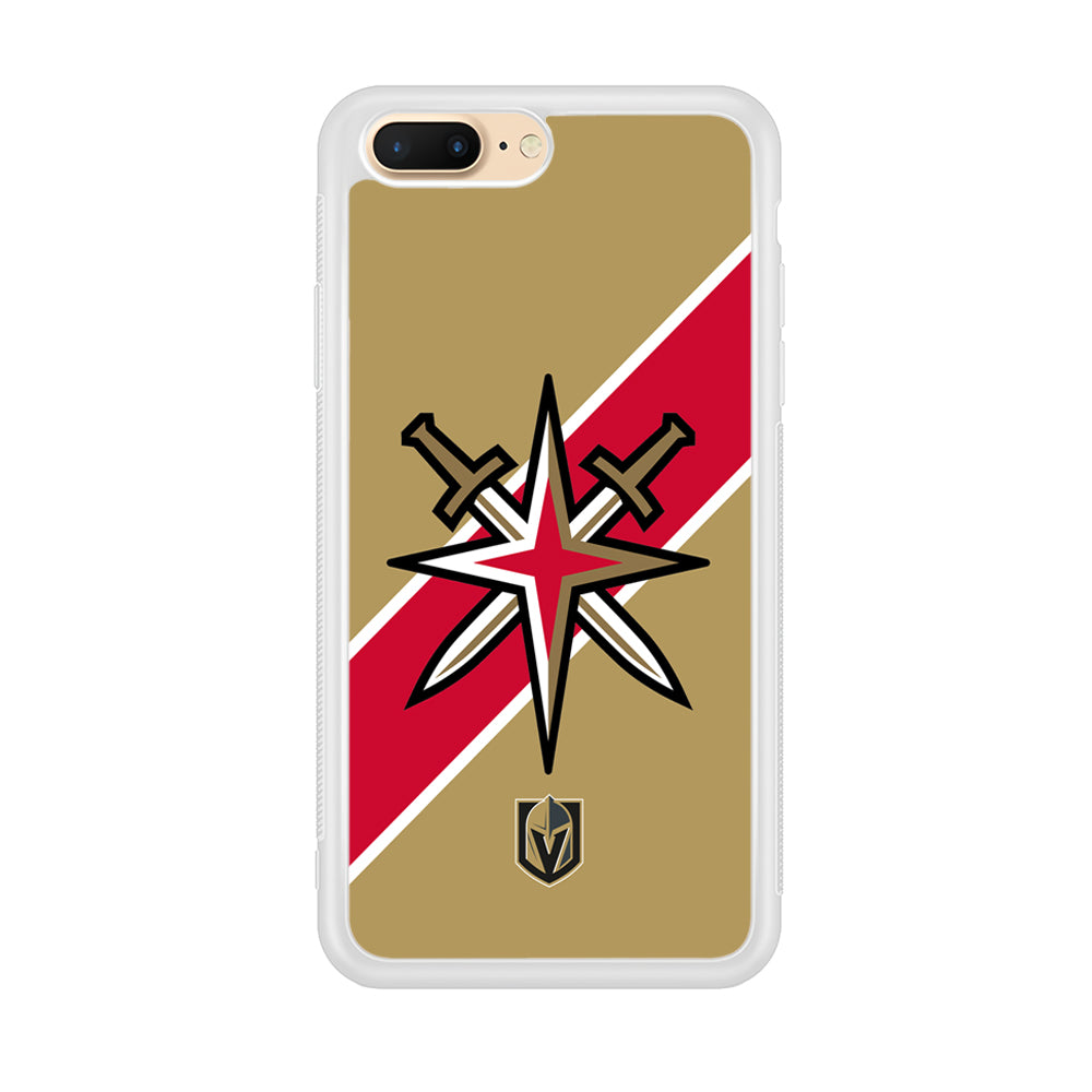 Vegas Golden Knights Red Stripe iPhone 8 Plus Case