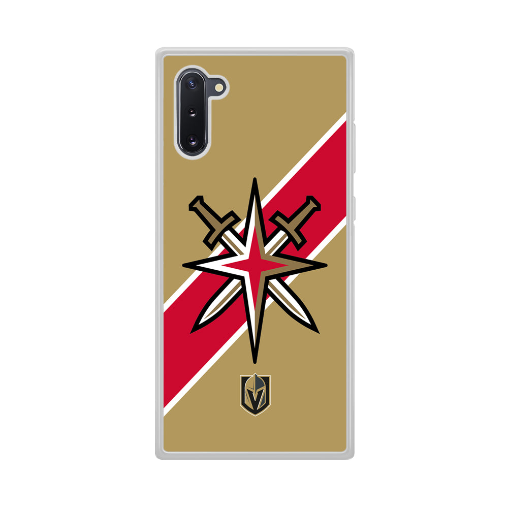 Vegas Golden Knights Red Stripe Samsung Galaxy Note 10 Case