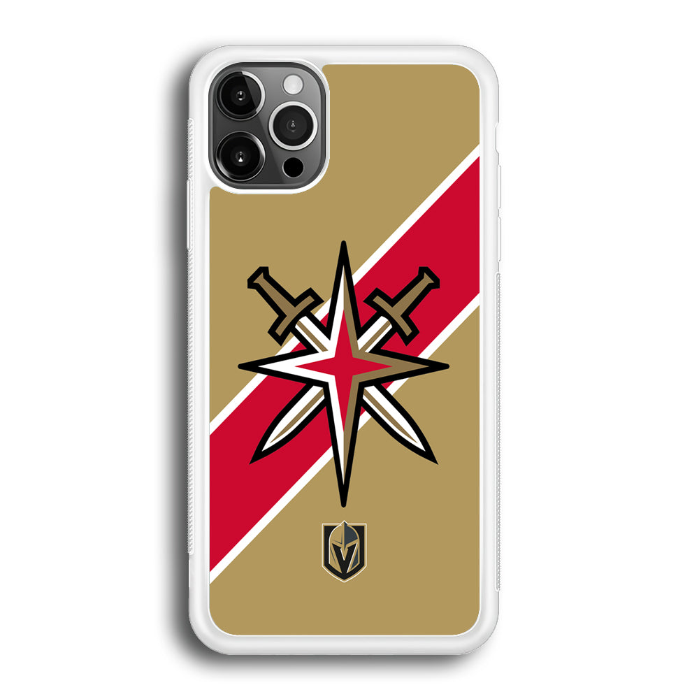 Vegas Golden Knights Red Stripe iPhone 12 Pro Case