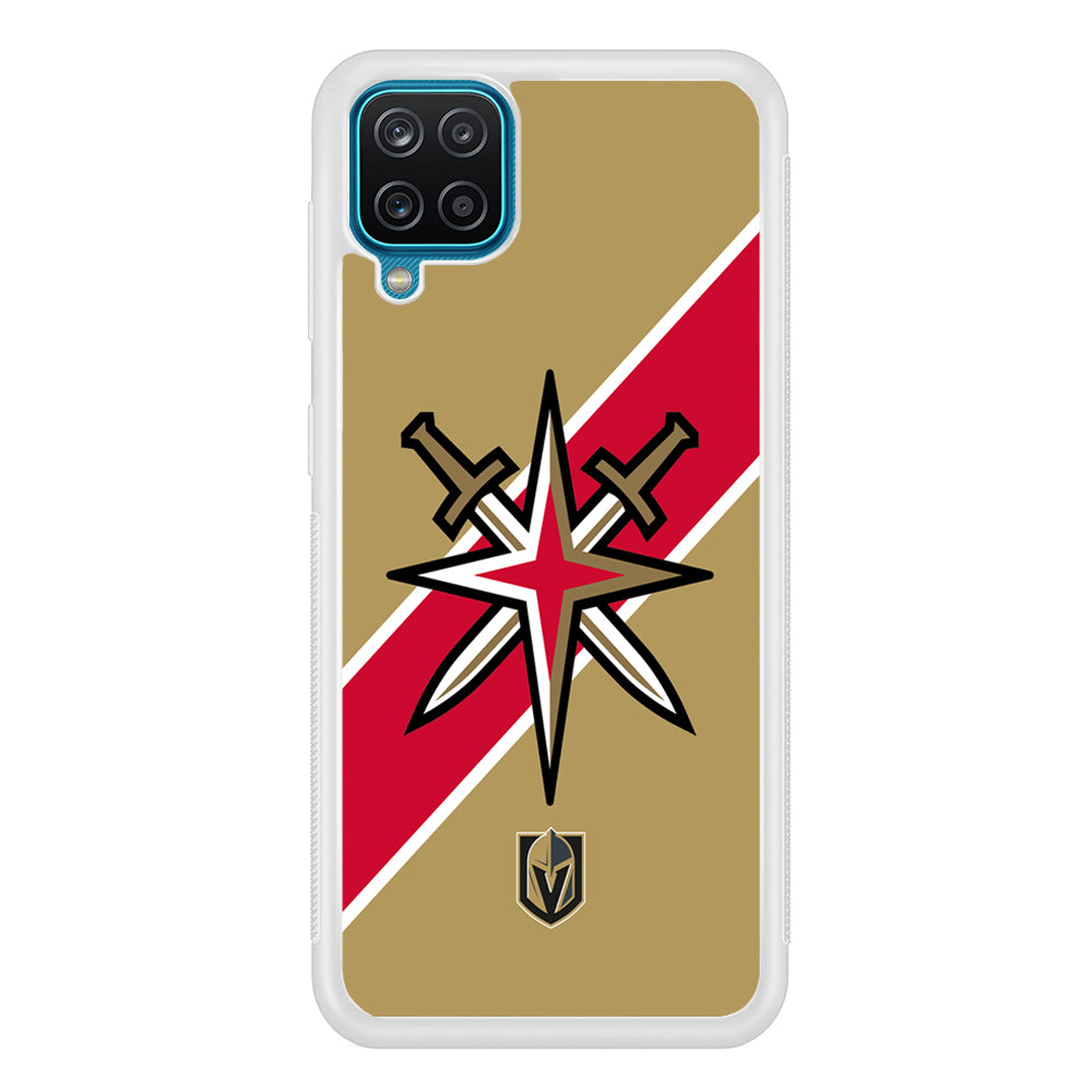 Vegas Golden Knights Red Stripe Samsung Galaxy A12 Case