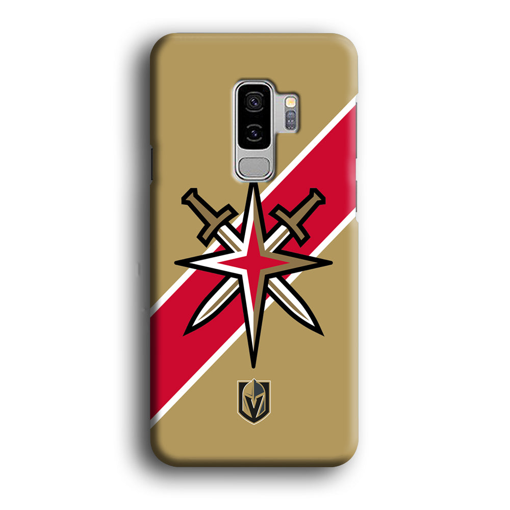 Vegas Golden Knights Red Stripe Samsung Galaxy S9 Plus Case