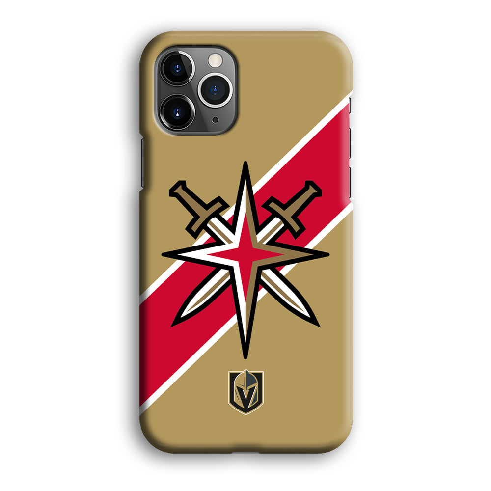 Vegas Golden Knights Red Stripe iPhone 12 Pro Case