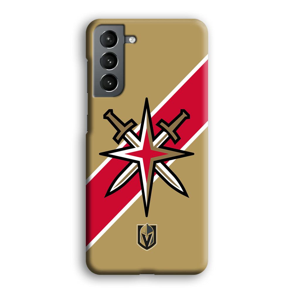 Vegas Golden Knights Red Stripe Samsung Galaxy S21 Plus Case