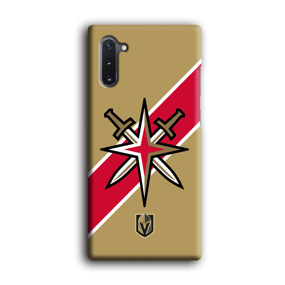 Vegas Golden Knights Red Stripe Samsung Galaxy Note 10 Case