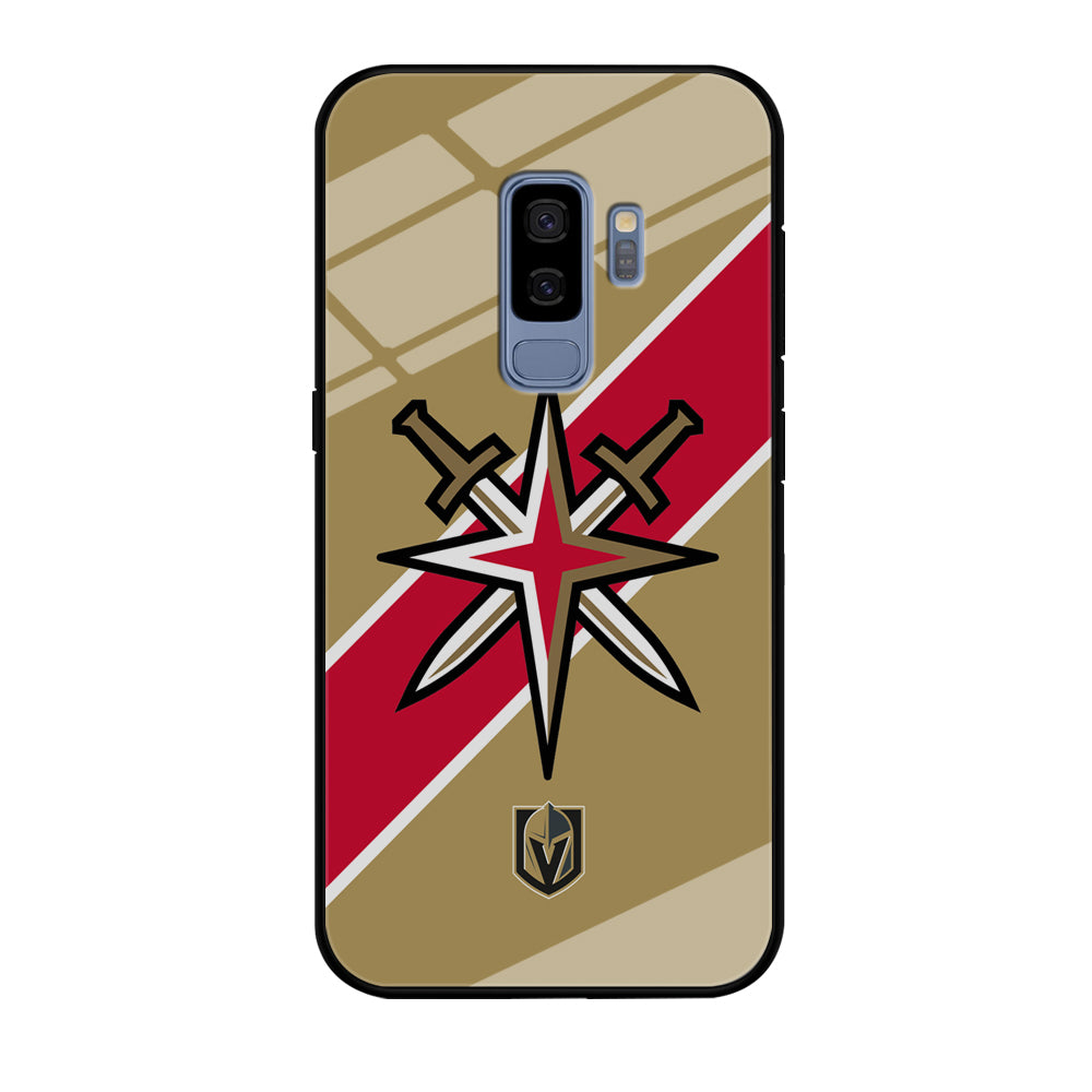 Vegas Golden Knights Red Stripe Samsung Galaxy S9 Plus Case