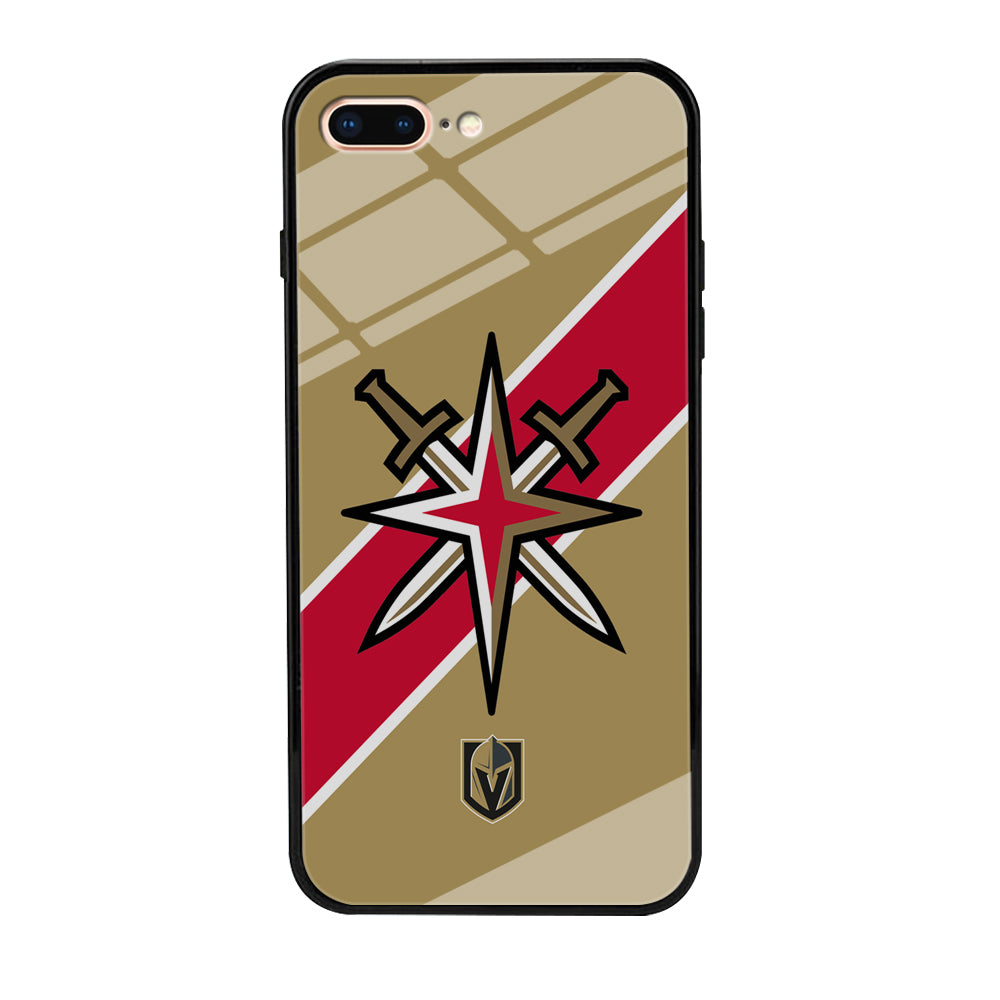 Vegas Golden Knights Red Stripe iPhone 8 Plus Case