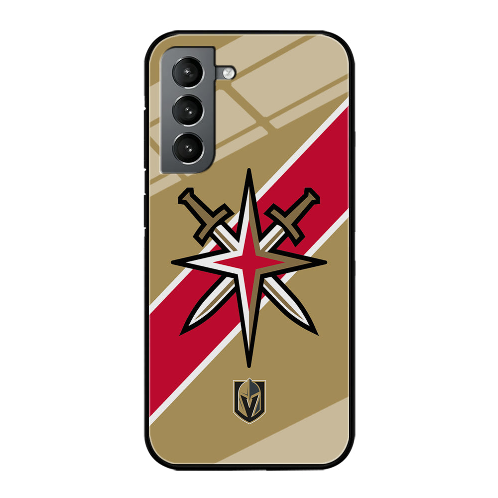 Vegas Golden Knights Red Stripe Samsung Galaxy S21 Plus Case