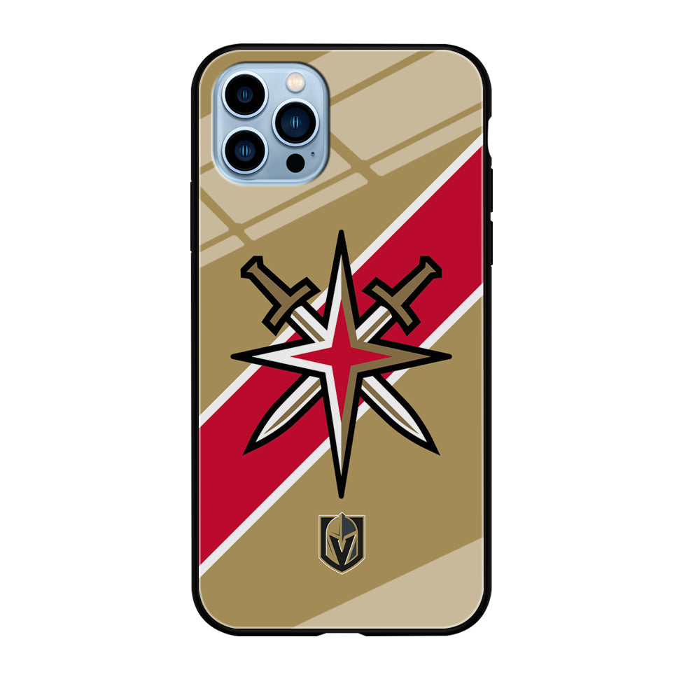 Vegas Golden Knights Red Stripe iPhone 12 Pro Case