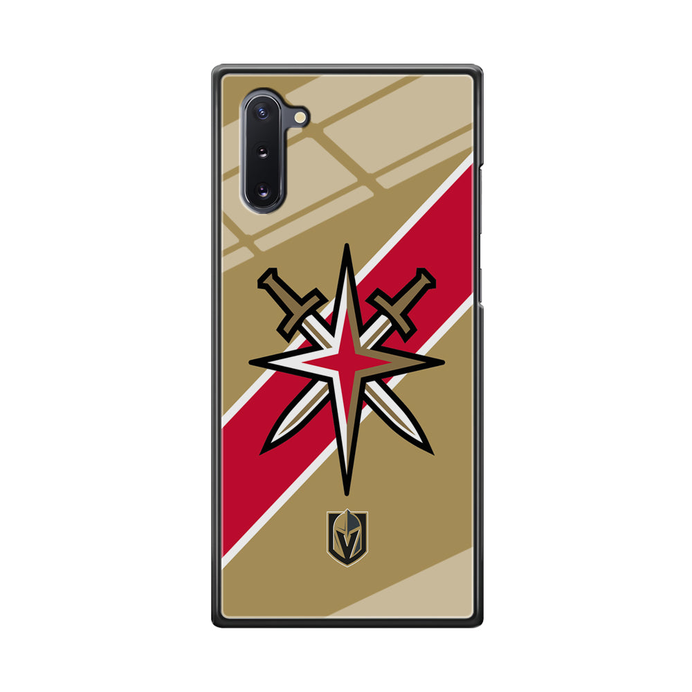 Vegas Golden Knights Red Stripe Samsung Galaxy Note 10 Case