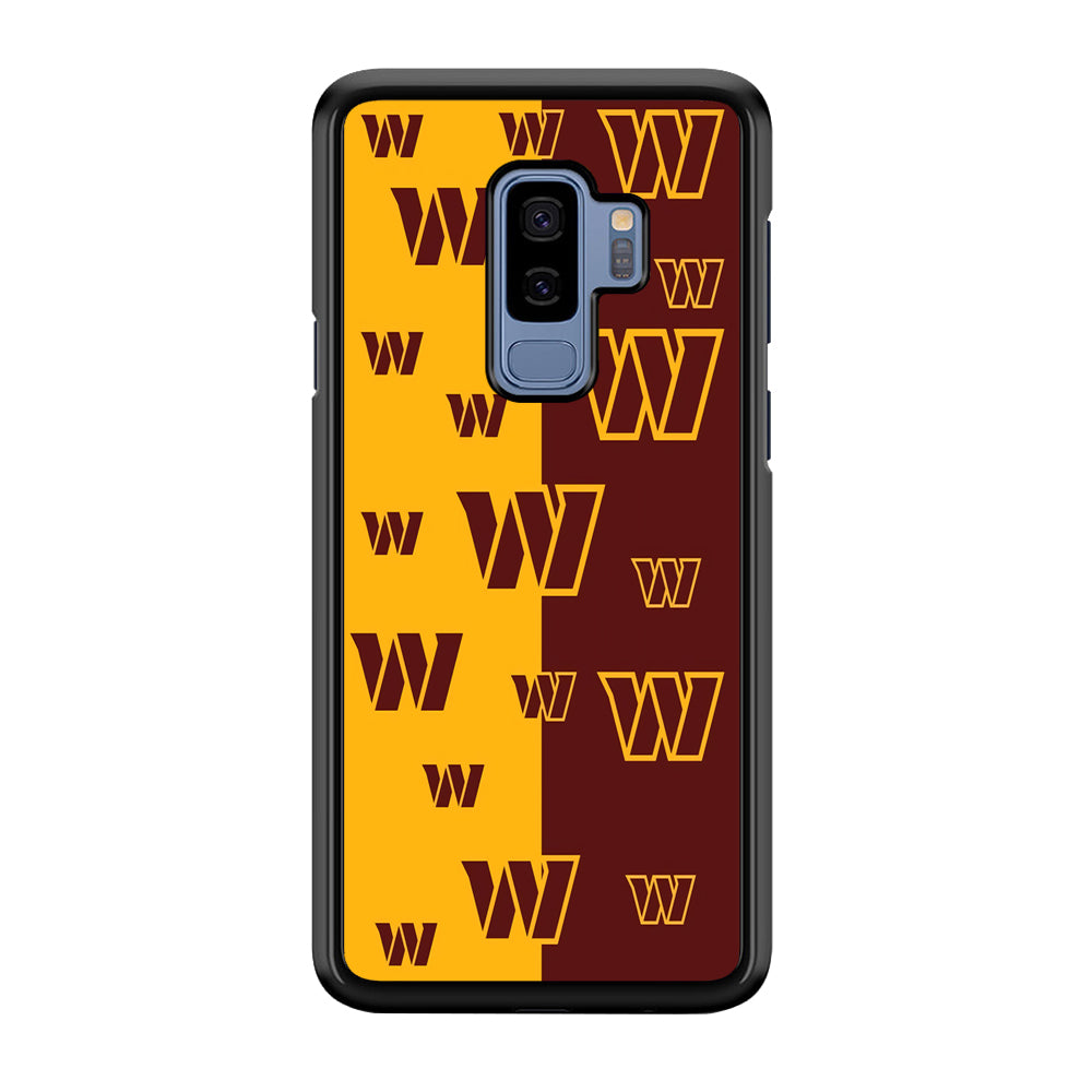 Washington Commanders Two Side Colours Samsung Galaxy S9 Plus Case