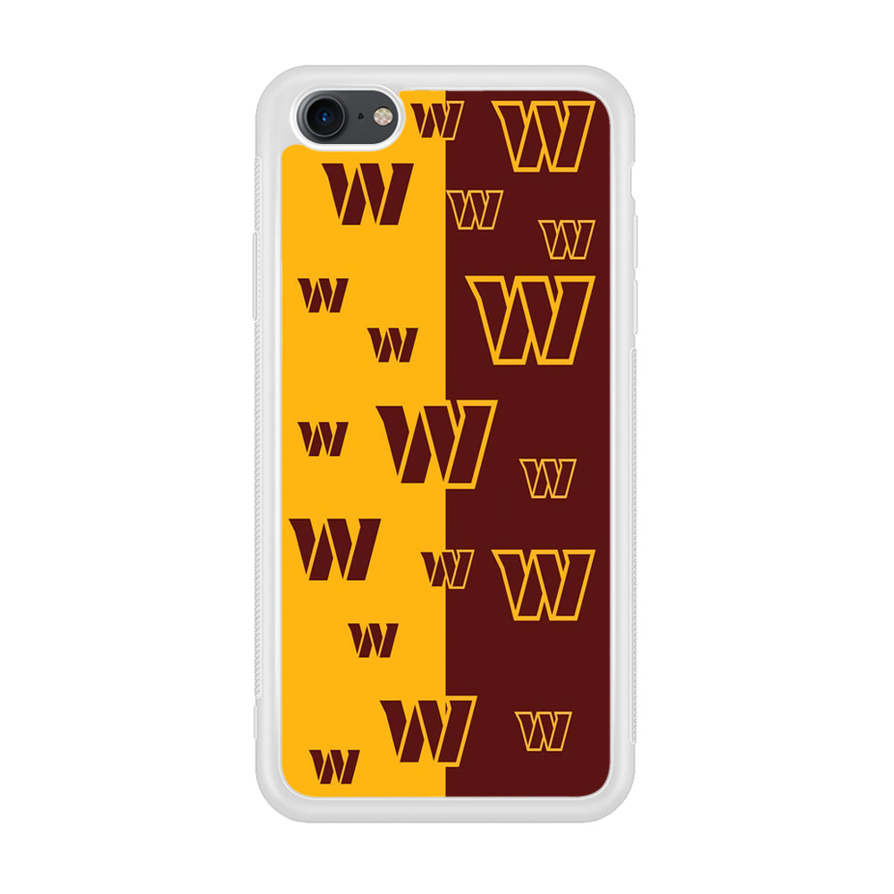 Washington Commanders Two Side Colours iPhone 8 Case