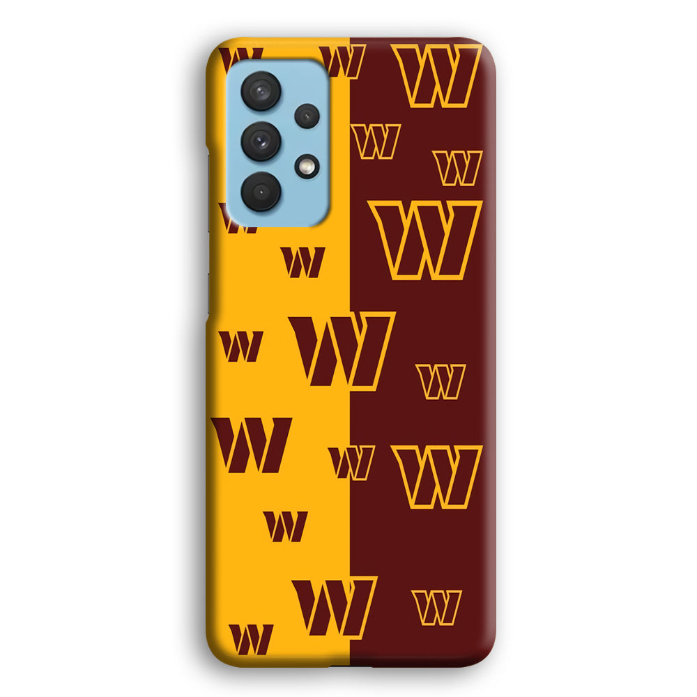 Washington Commanders Two Side Colours Samsung Galaxy A32 Case