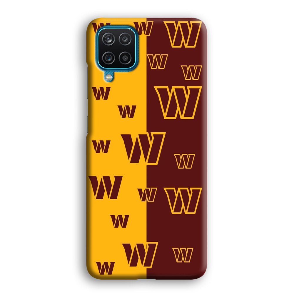 Washington Commanders Two Side Colours Samsung Galaxy A12 Case
