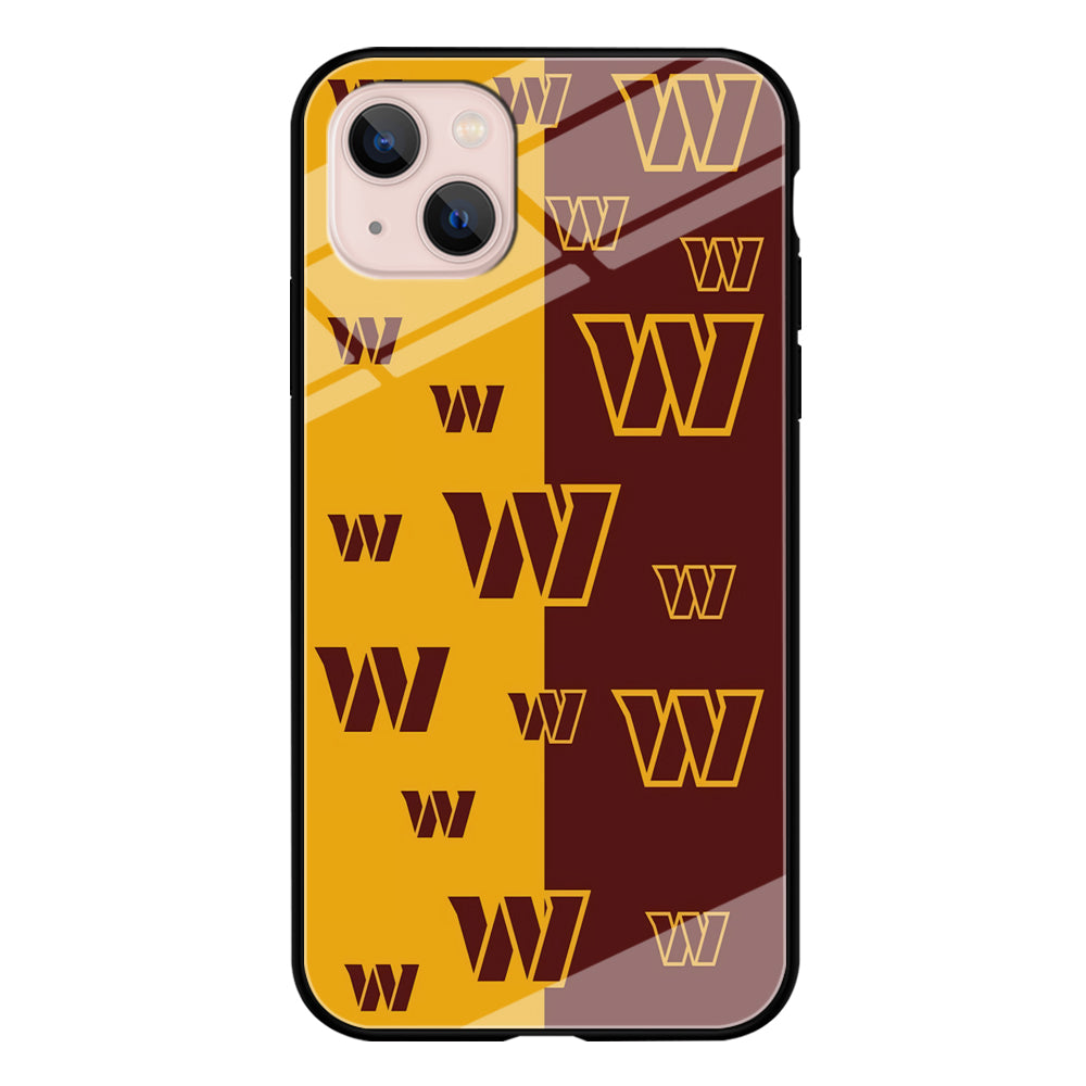 Washington Commanders Two Side Colours iPhone 13 Case