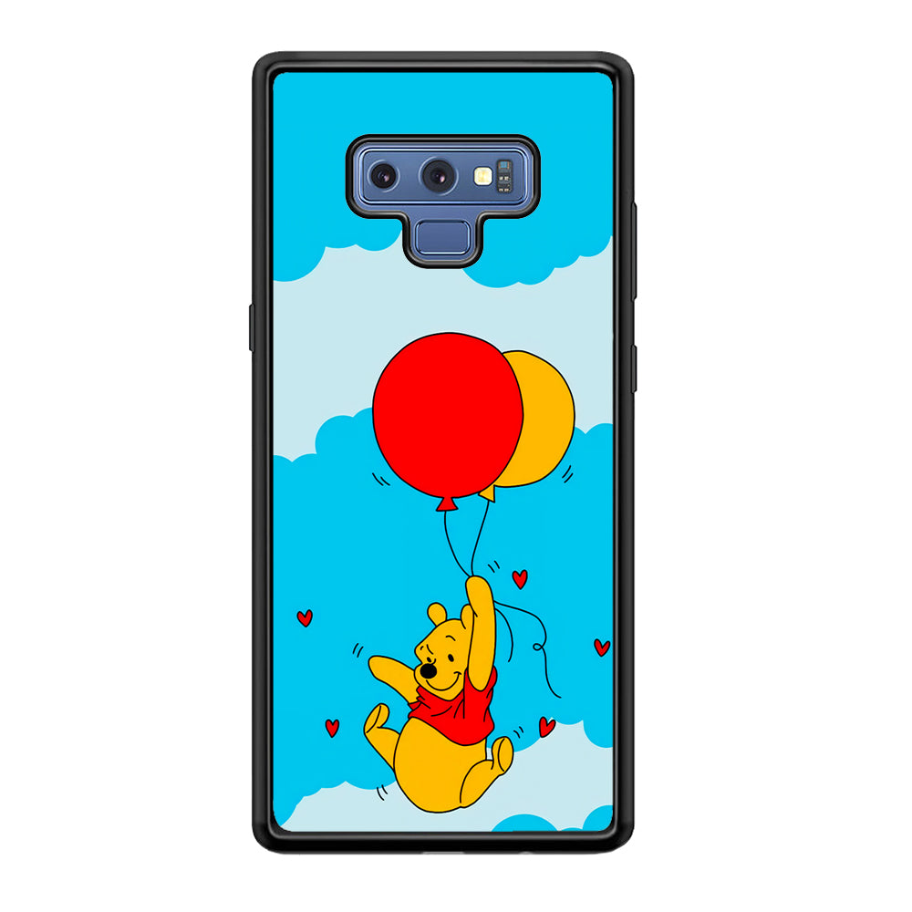 Winnie The Pooh Fly With The Balloons Samsung Galaxy Note 9 Case