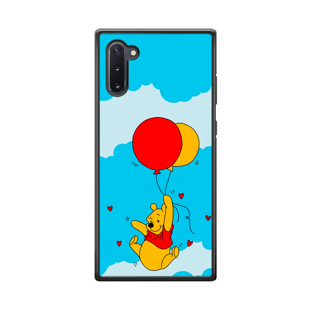 Winnie The Pooh Fly With The Balloons Samsung Galaxy Note 10 Case