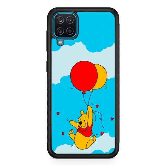 Winnie The Pooh Fly With The Balloons Samsung Galaxy A12 Case