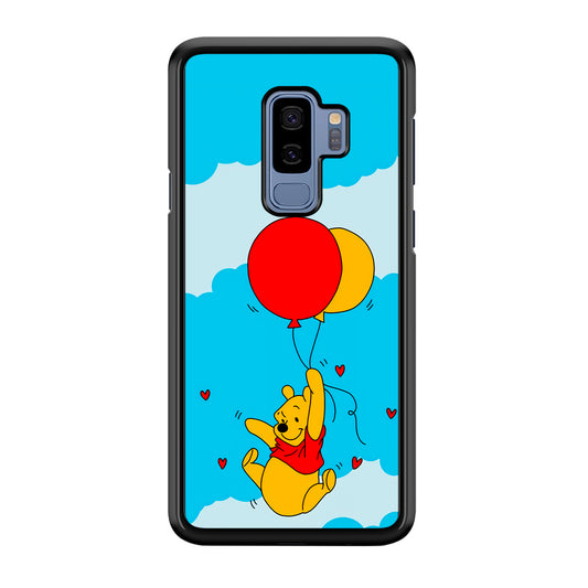Winnie The Pooh Fly With The Balloons Samsung Galaxy S9 Plus Case