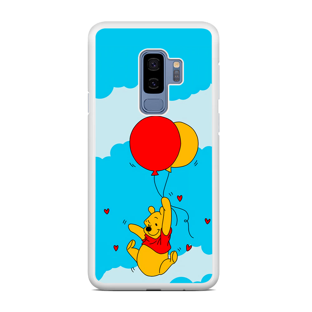 Winnie The Pooh Fly With The Balloons Samsung Galaxy S9 Plus Case