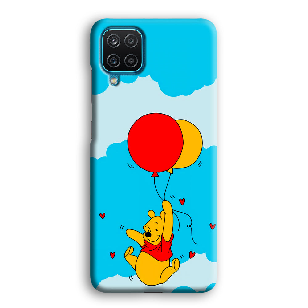 Winnie The Pooh Fly With The Balloons Samsung Galaxy A12 Case